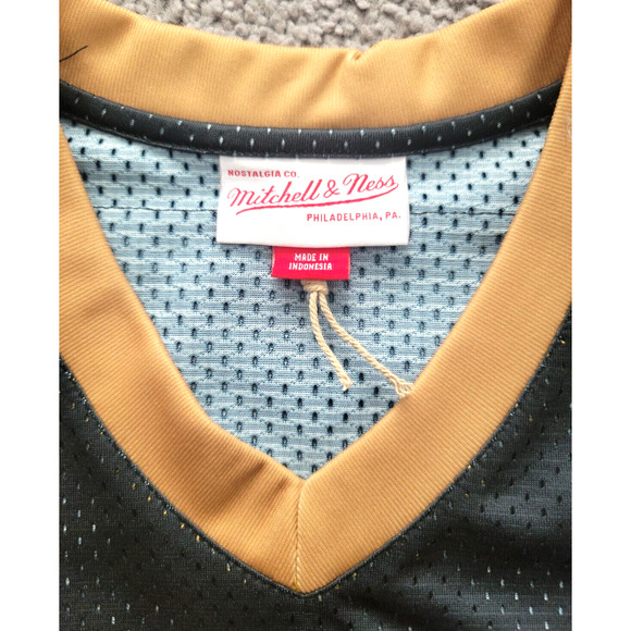 Mitchell & Ness Youth Large 14/16 New Orleans Saints Black Historic Logo Jersey - Picture 4 of 12